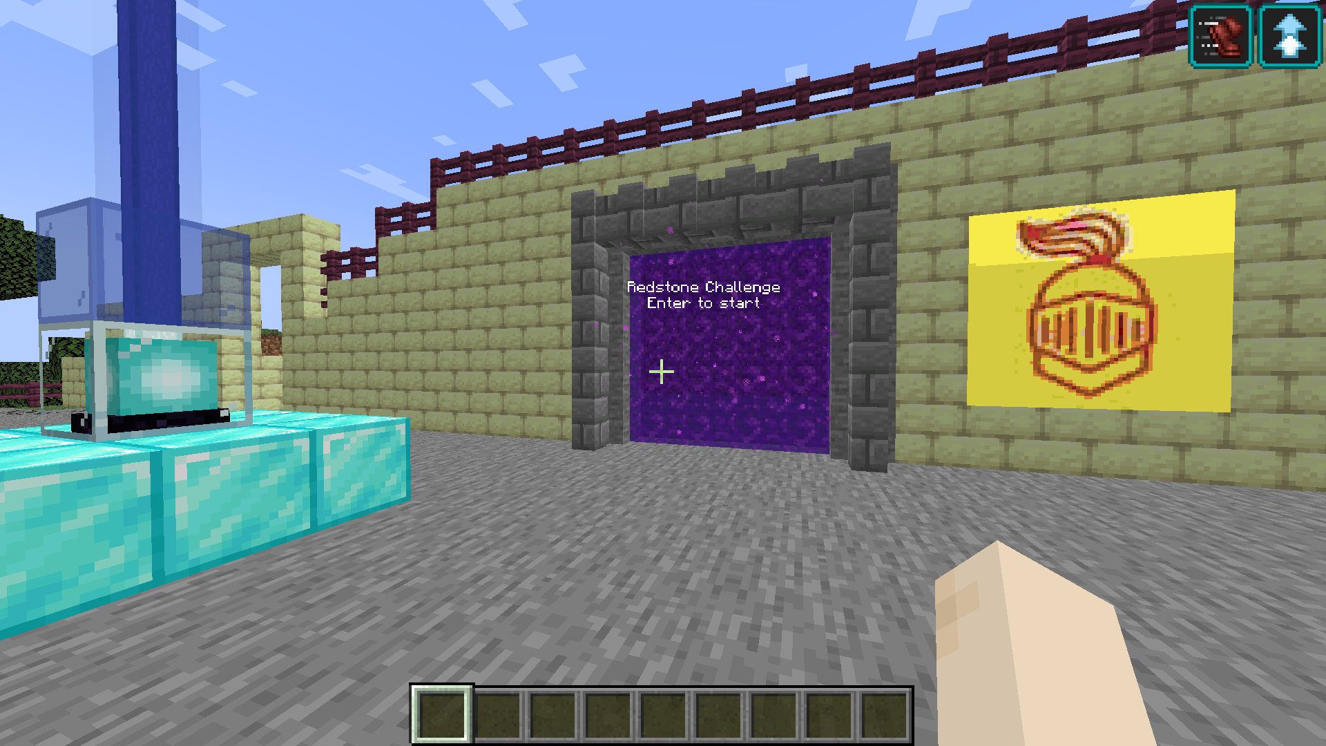 Code Knight's Redstone Challenge Portal